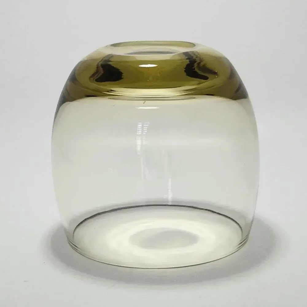 Vintage MCM Rocks Glass | Cintrine Sommerso-Style Whiskey Cocktail Tumbler